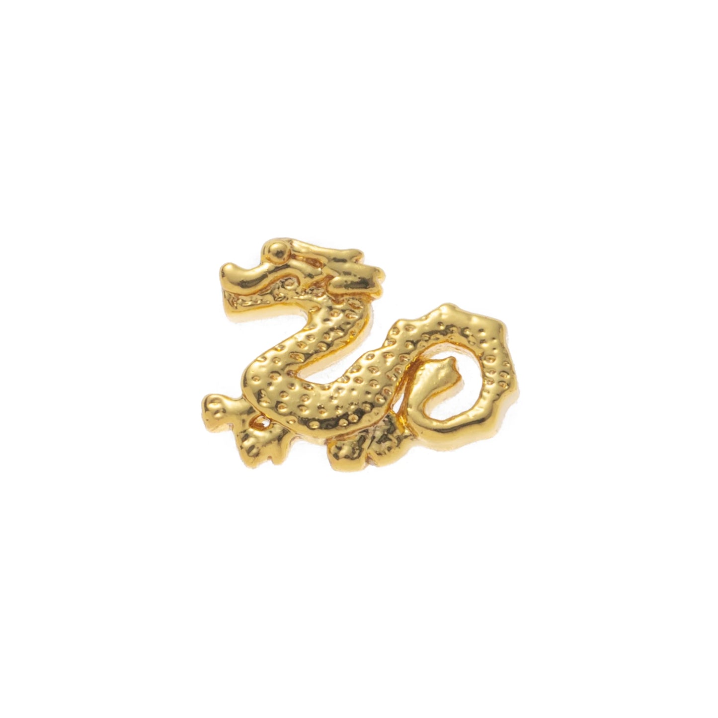 Simple and Trendy Small Pendant Heart-Shaped Zircon Gemstone Small Flower Sun Dog Claw Goldfish Charms for Jewelry