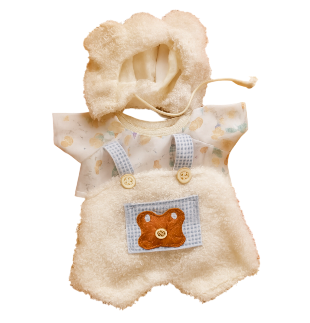 Getsomelove Bär Outfit Mütze+ Anzug