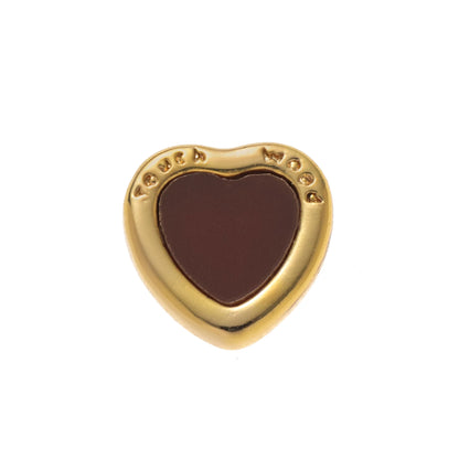 Simple and Trendy Small Pendant Heart-Shaped Zircon Gemstone Small Flower Sun Dog Claw Goldfish Charms for Jewelry
