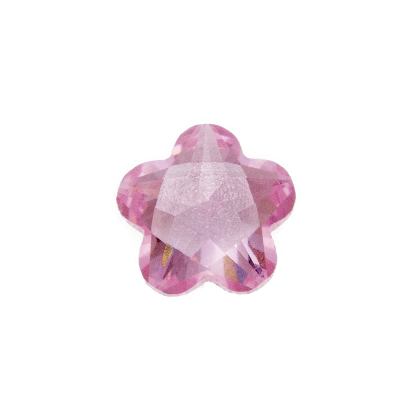 Simple and Trendy Small Pendant Heart-Shaped Zircon Gemstone Small Flower Sun Dog Claw Goldfish Charms for Jewelry