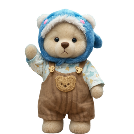 Getsomelove Bär Outfit Hai Mütze + Anzug