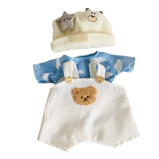 Getsomelove Bär Outfit Anzug+Mütze