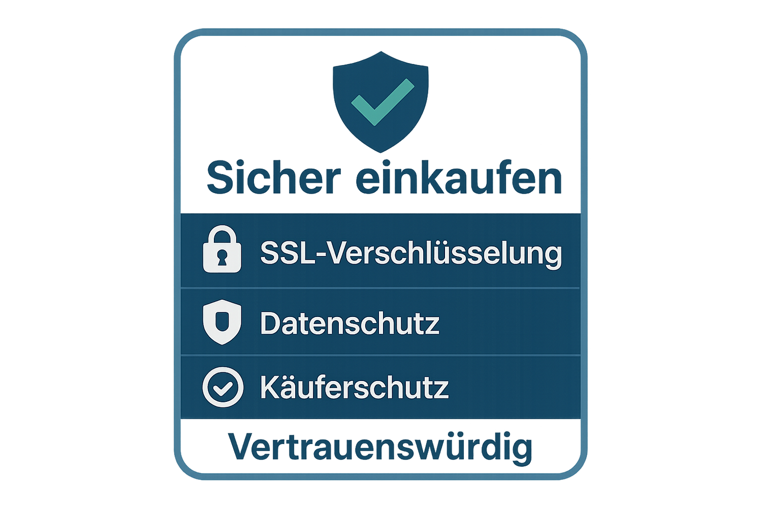 Trustbadge auf deutsch 
